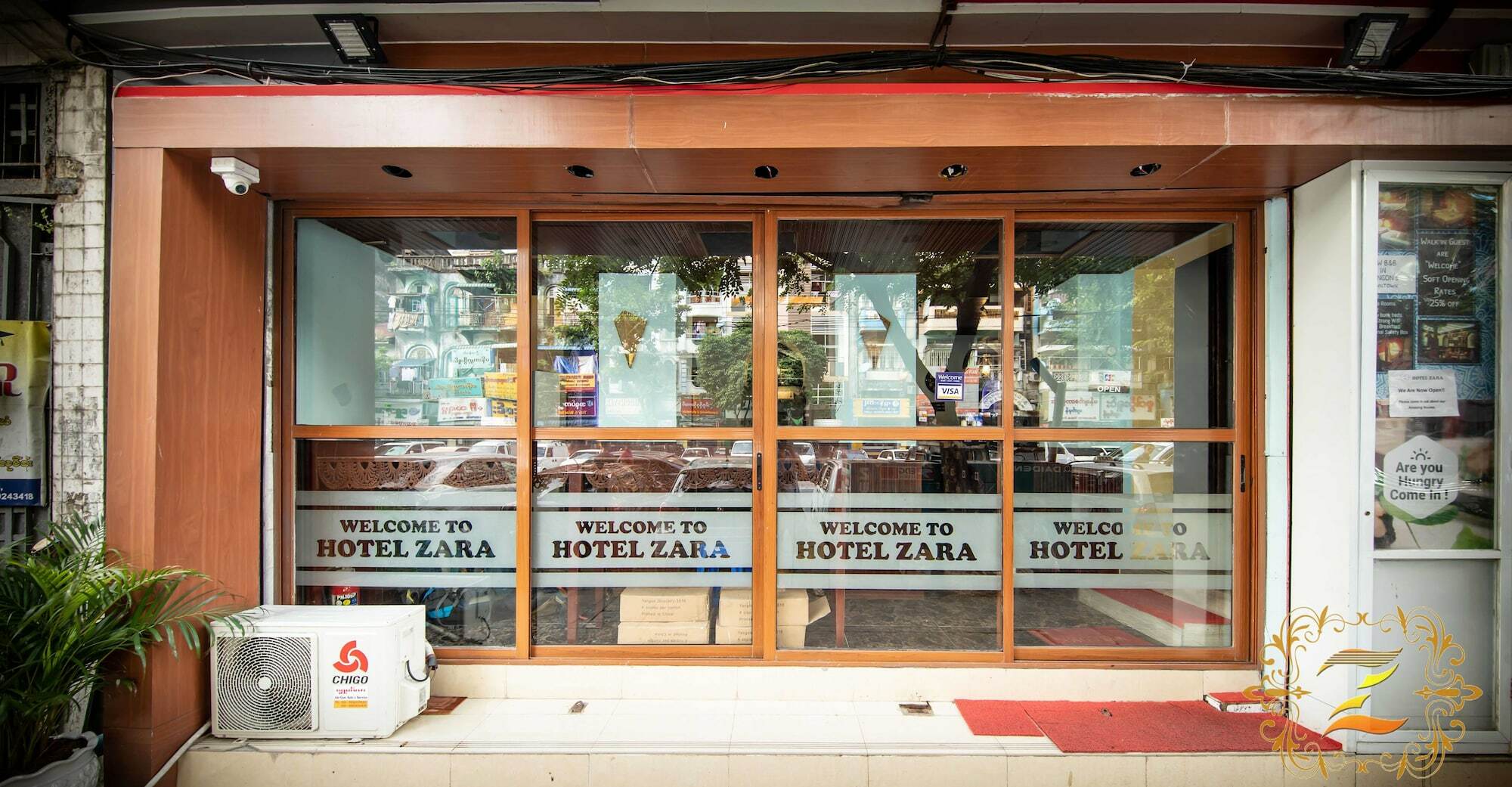 Hotel Zara Yangon Exterior foto